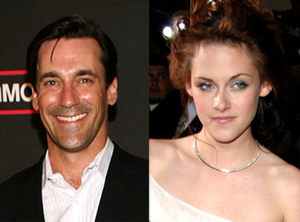 Jon Hamm, Kristen Stewart Jon Hamm, Kristen Stewart